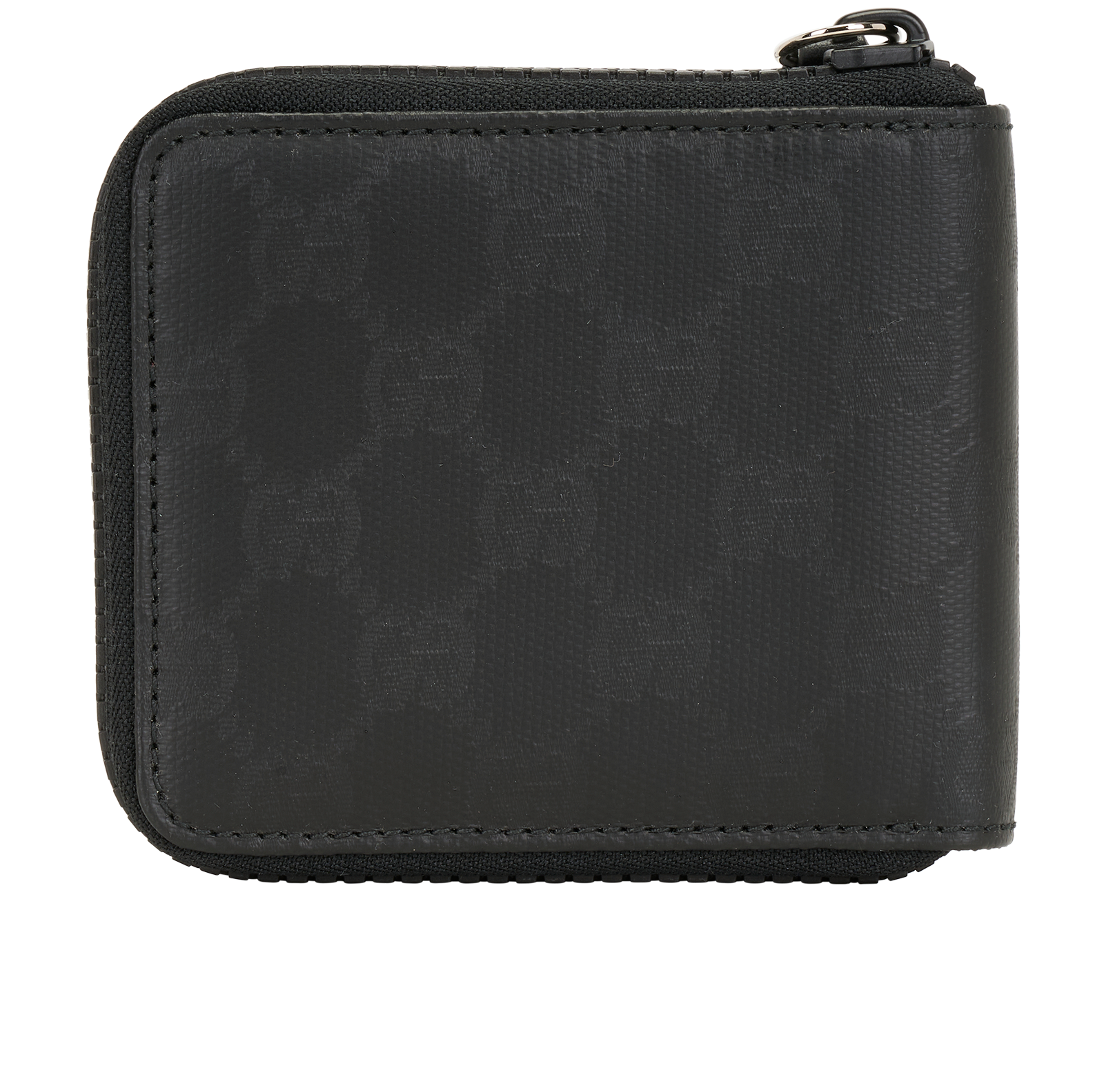 Gucci GG Supreme Card Wallet, &pound;170, Accessories, Black, Canvas, Back view